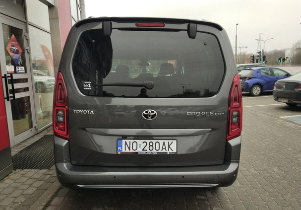 Toyota Proace City Verso cena 144900 przebieg: 17657, rok produkcji 2022 z Drawsko Pomorskie małe 596